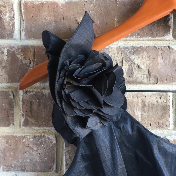 Juniors-Daisy Cocktail Dress - Picture 5 of 8